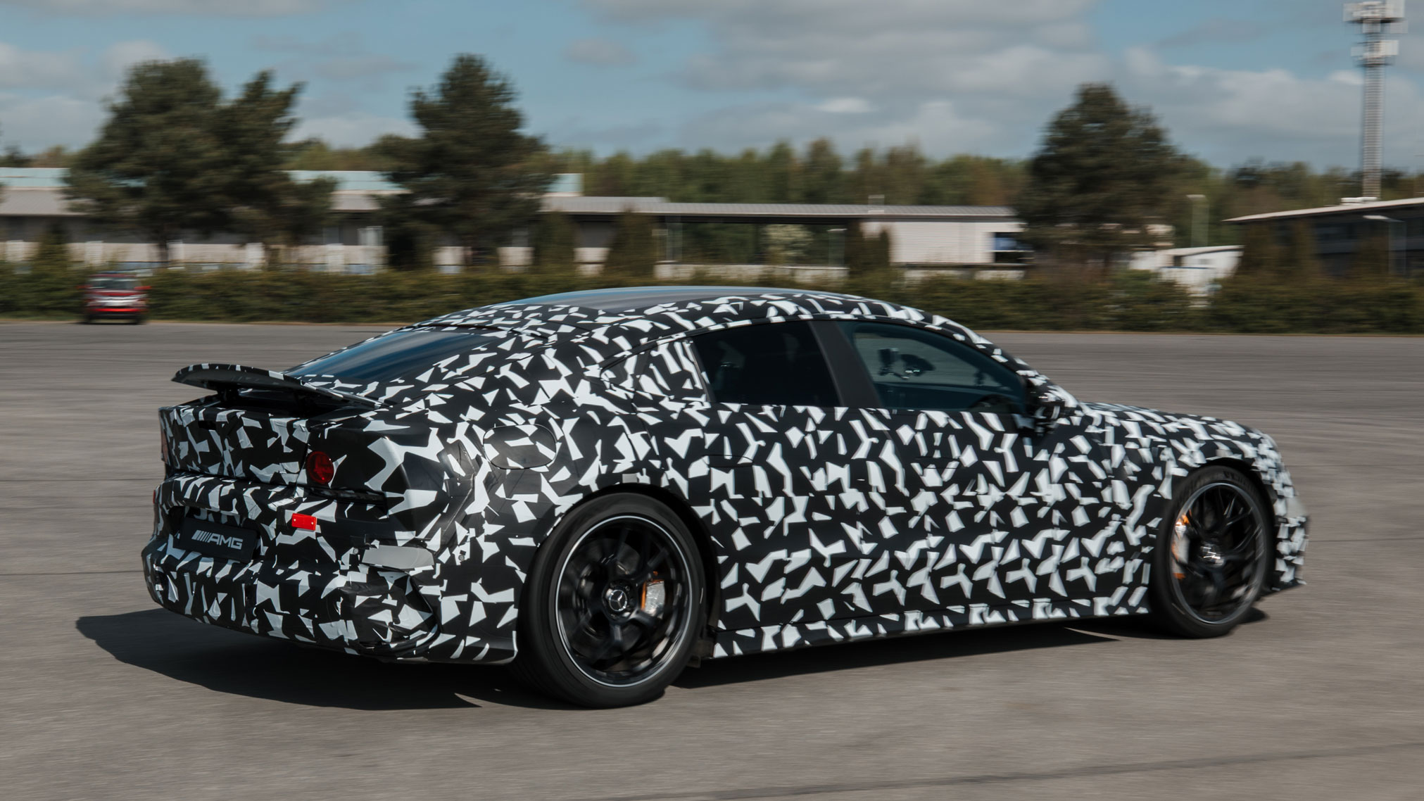 Mercedes-AMG GT 63 4-Door Coupe prototype - rear