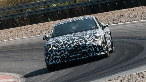 Mercedes-AMG GT 63 4-Door Coupe prototype - cornering