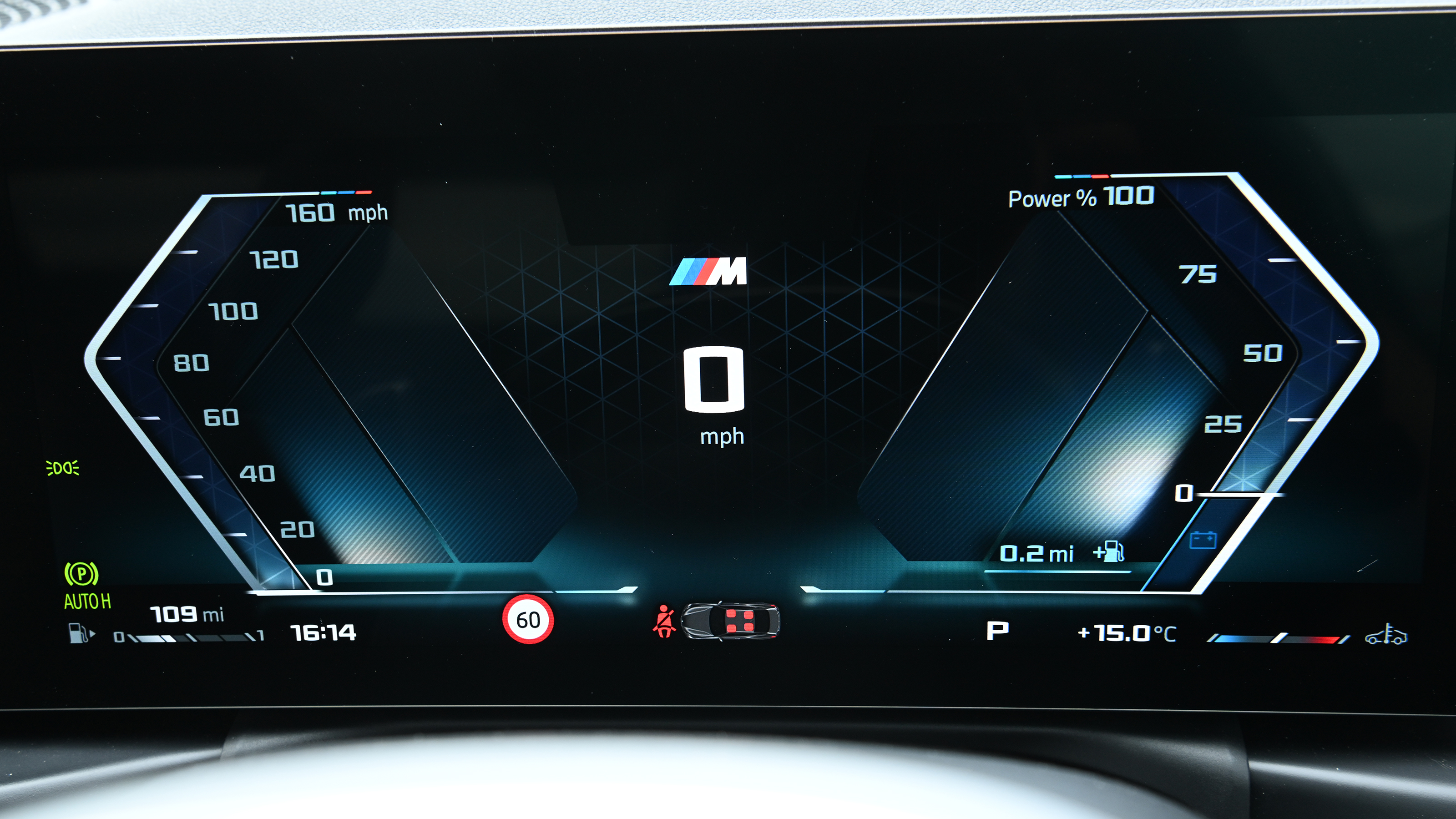 New BMW M240i - driver display