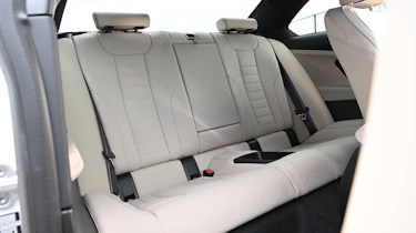 New BMW M240i - rear seats