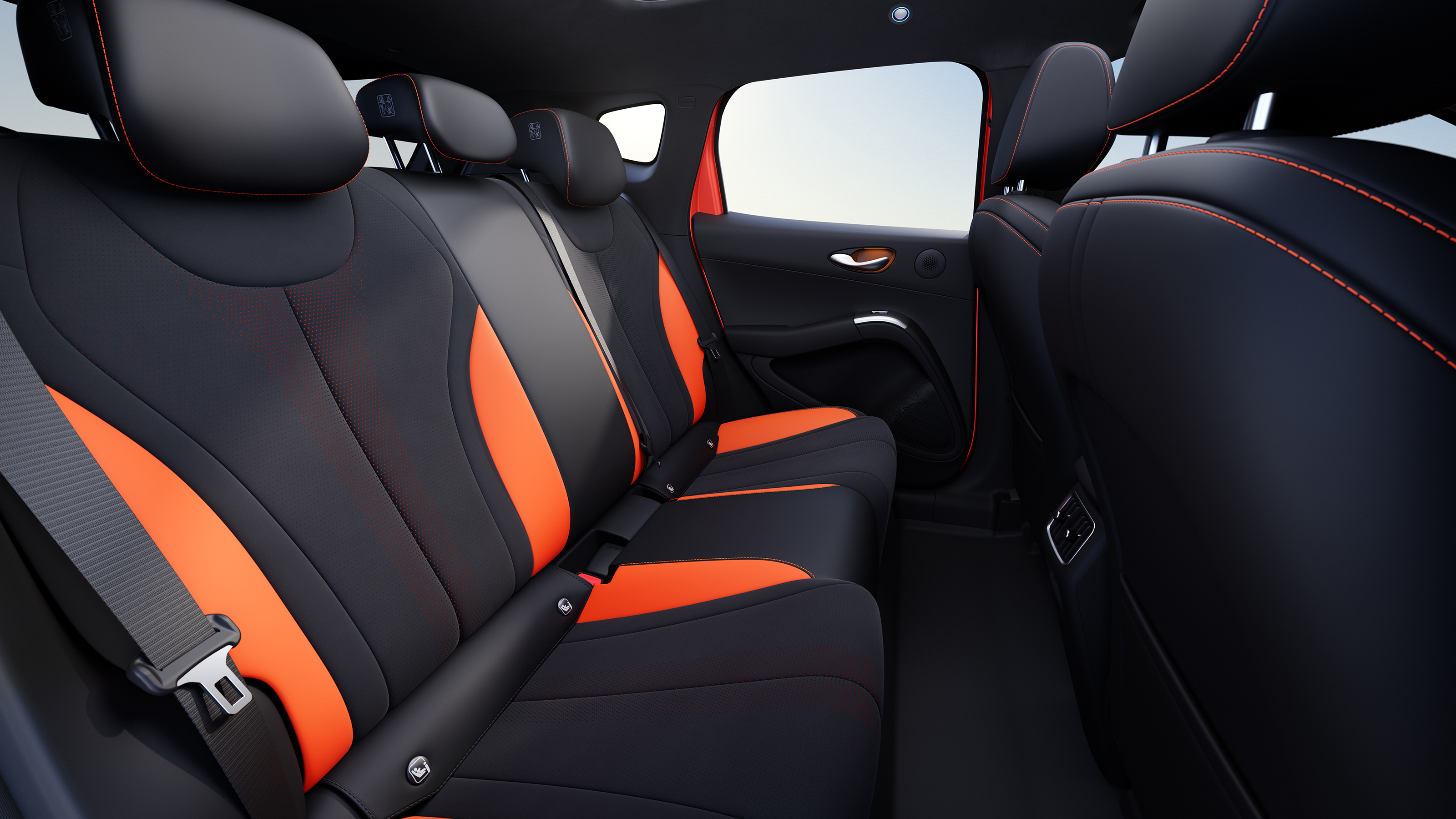 BYD Dolphin G DM-i - rear seats