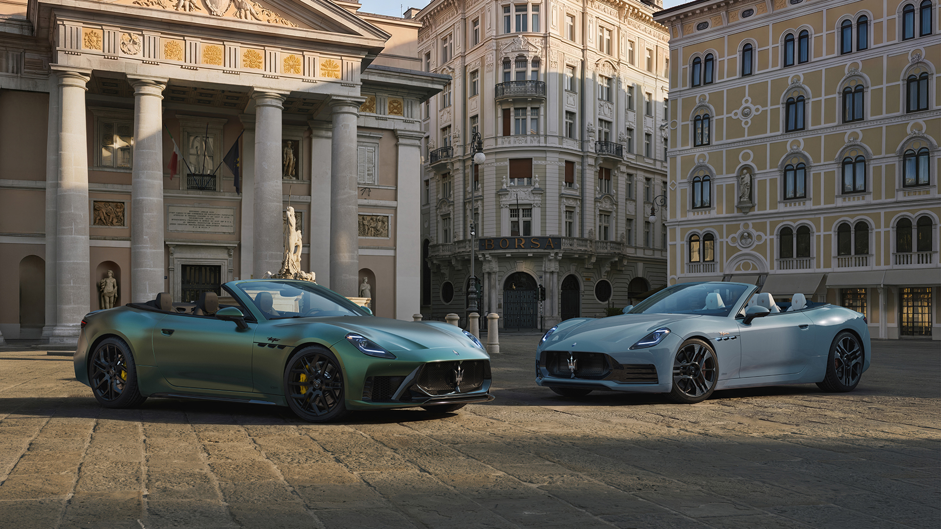 New Maserati GranCabrio - front static 