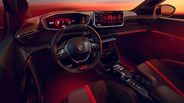 Peugeot E-208 GTi 2026 - dash