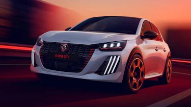 Peugeot E-208 GTi 2026 - front