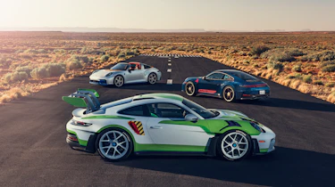 Pixar TS5 x Porsche - line-up