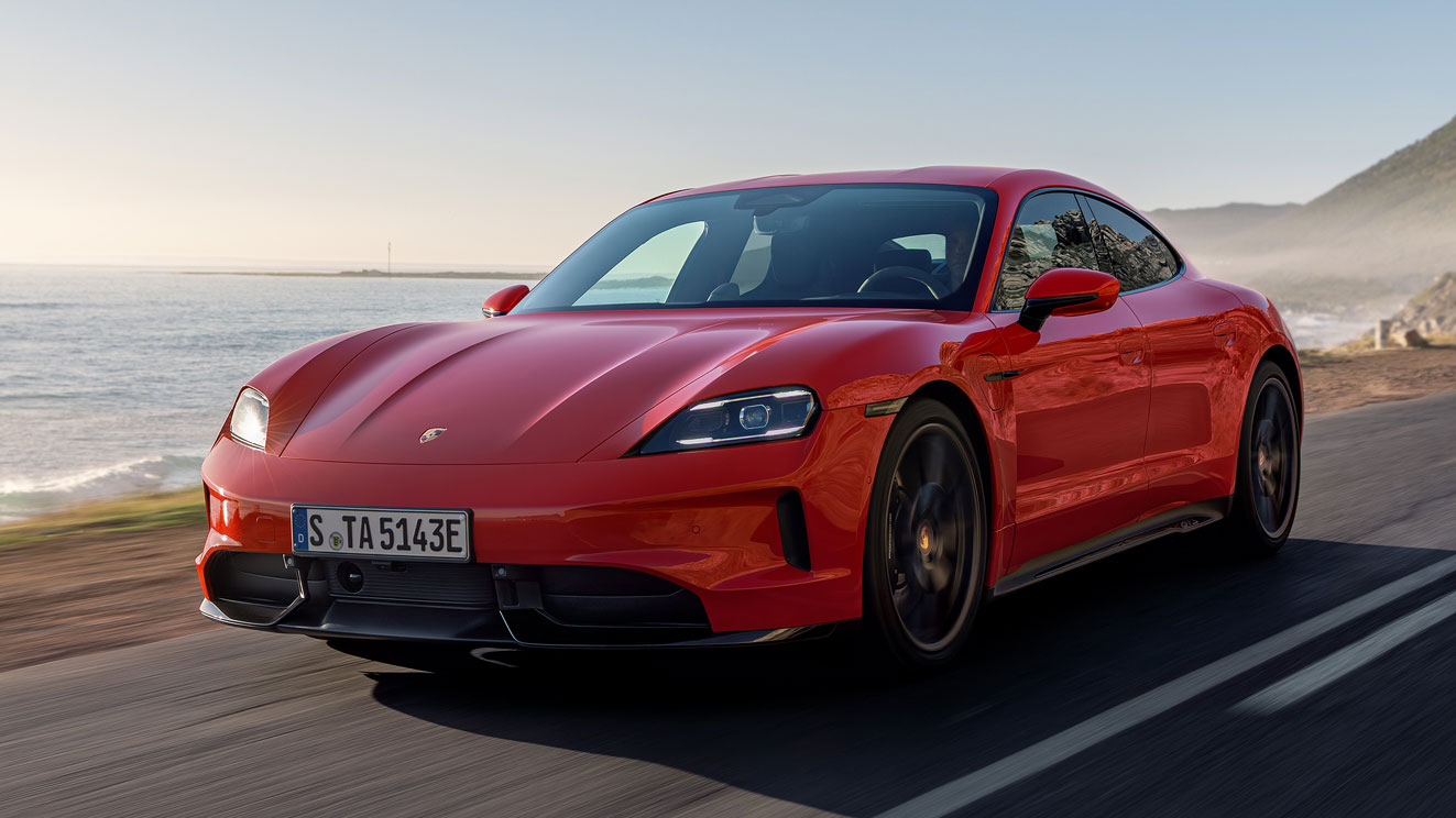 Porsche Taycan - front