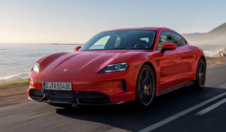 Porsche Taycan - front