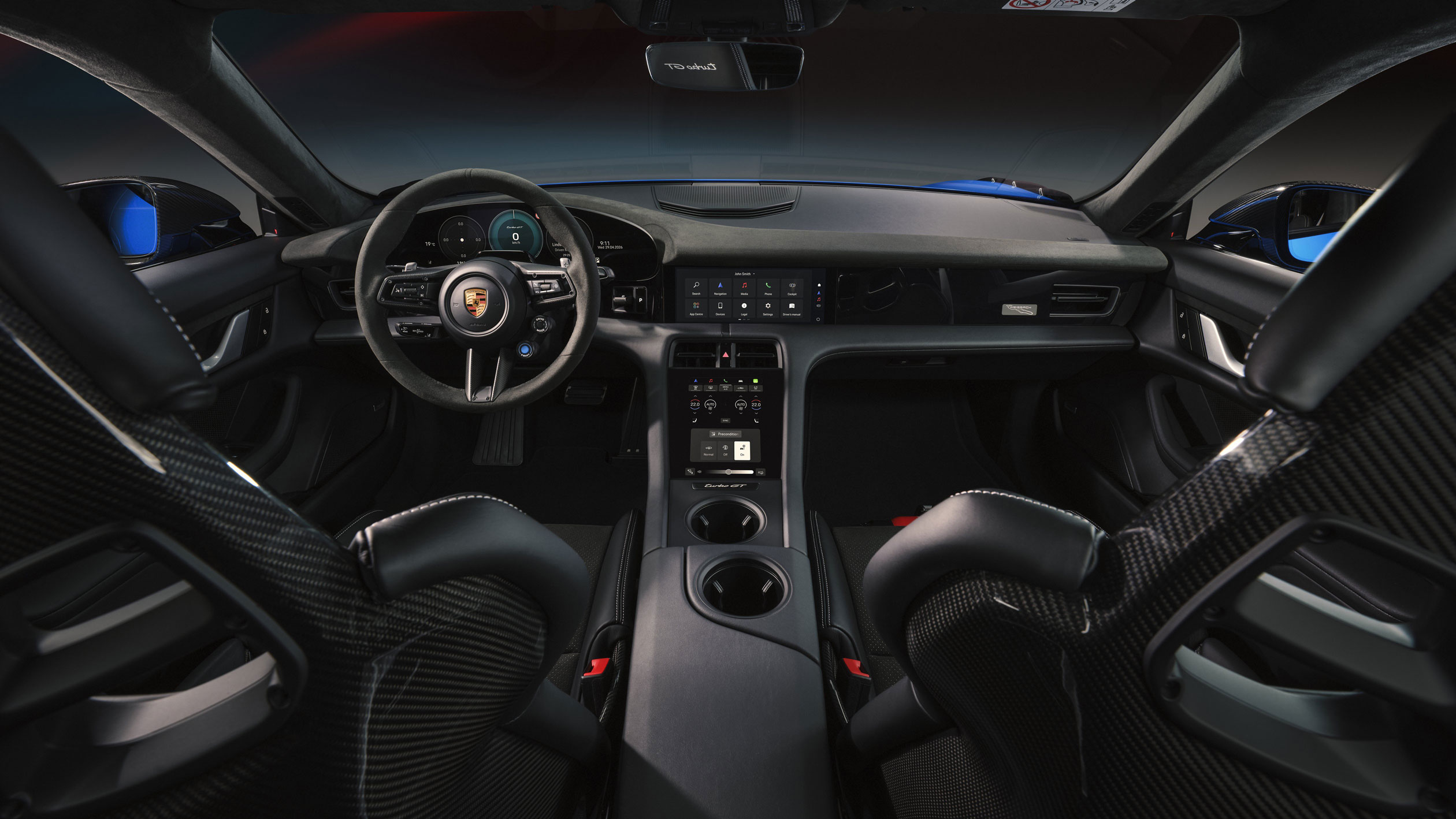 Porsche Taycan Manthay - cabin