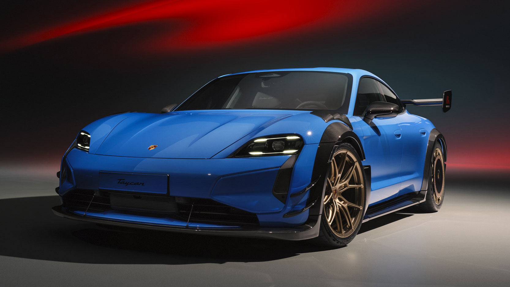 Porsche Taycan Manthay - front