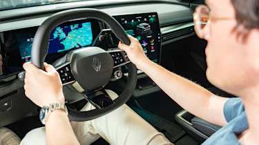 Tom Jervis sat in the facelifted Renault Megane
