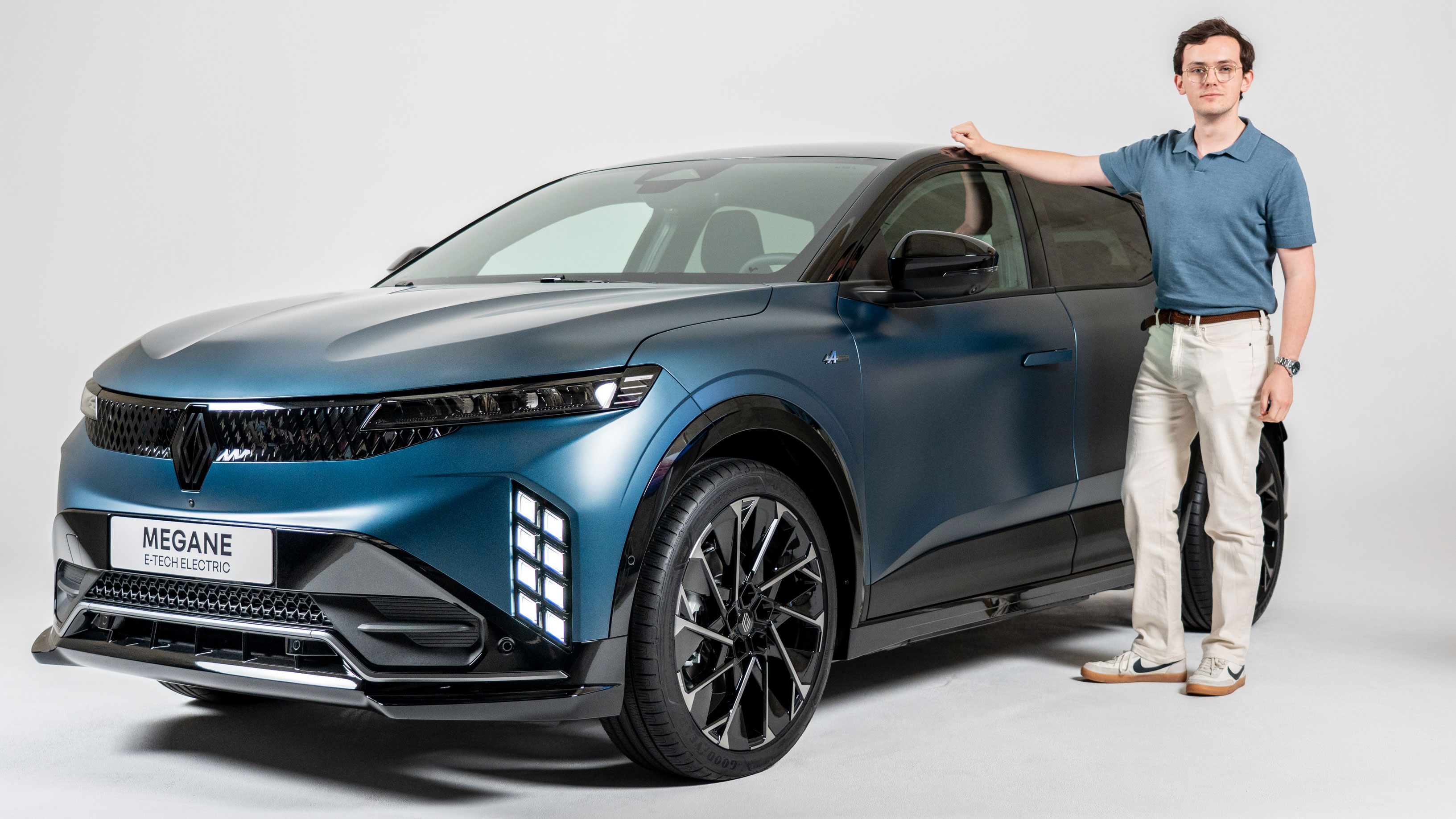 Tom Jervis with the facelifted Renault Megane