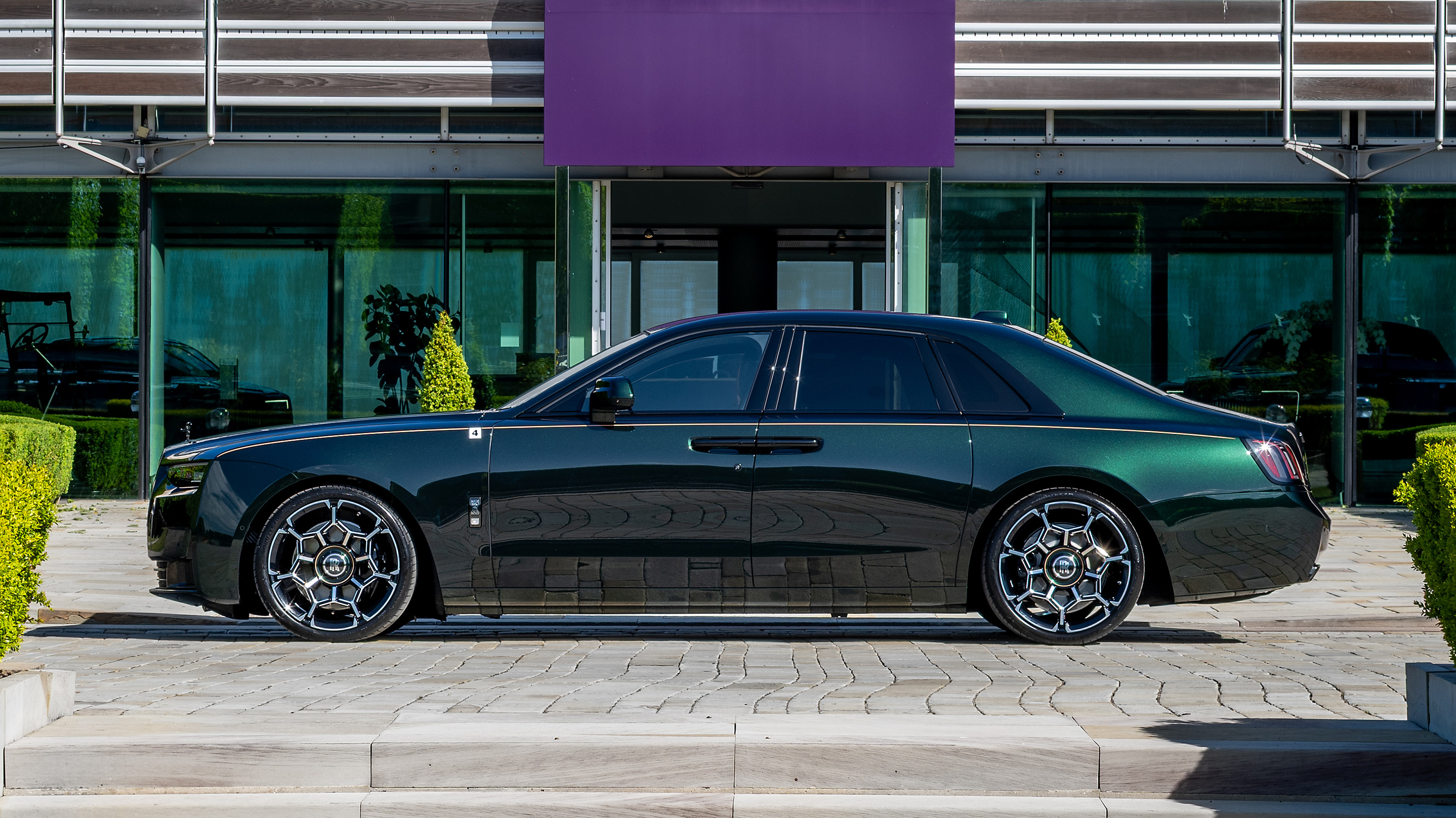 Rolls-Royce Black Badge Ghost Tourist Trophy special edition - side static