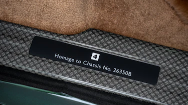Rolls-Royce Black Badge Ghost Tourist Trophy special edition - kickplate