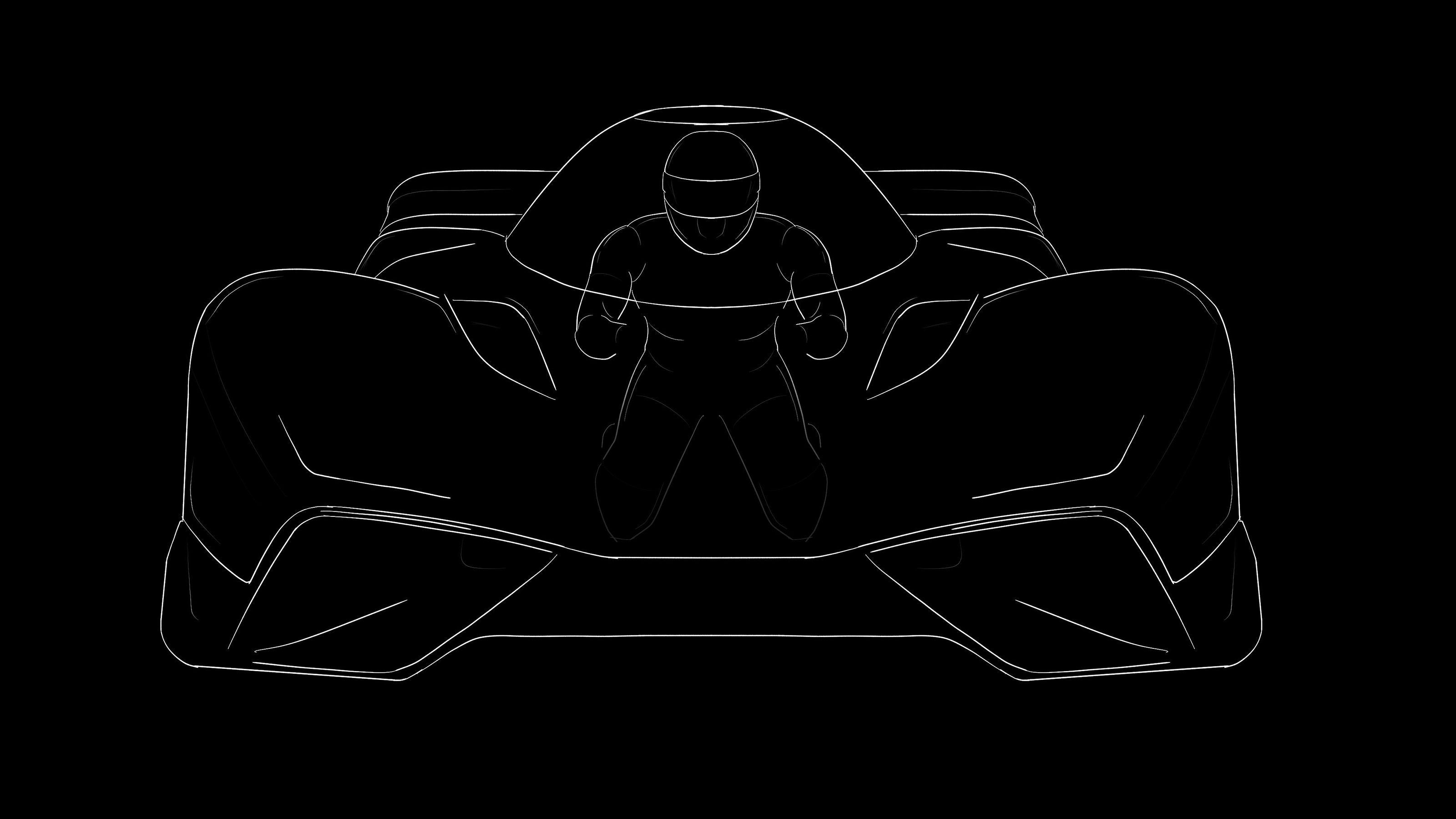 Sanrivatti hypercar - SRT Front View