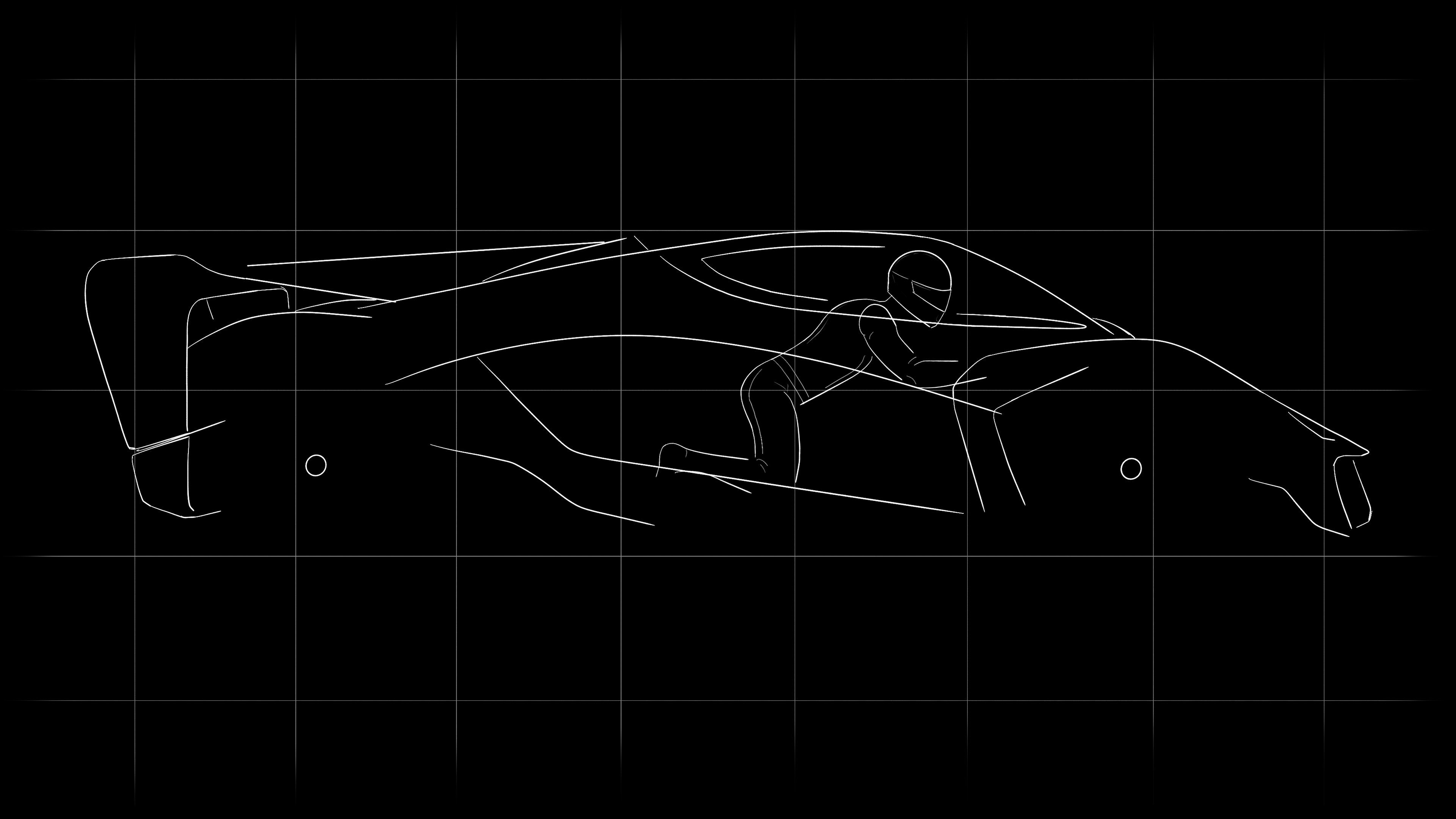 Sanrivatti hypercar - SRT Side view