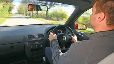 Skoda Fabia 130 - Fabia vRS driving