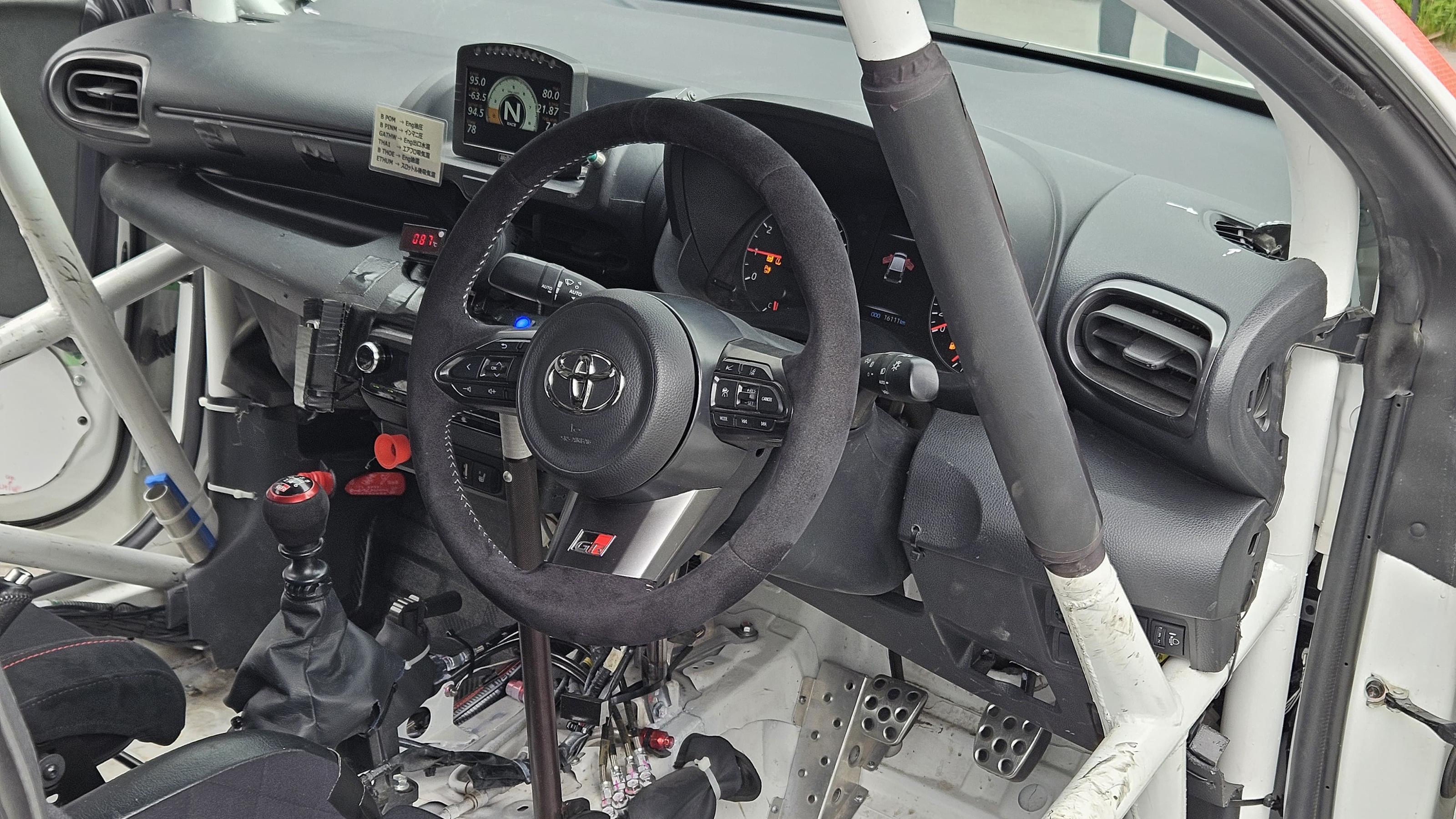 Toyota mid-engined prototype - interior