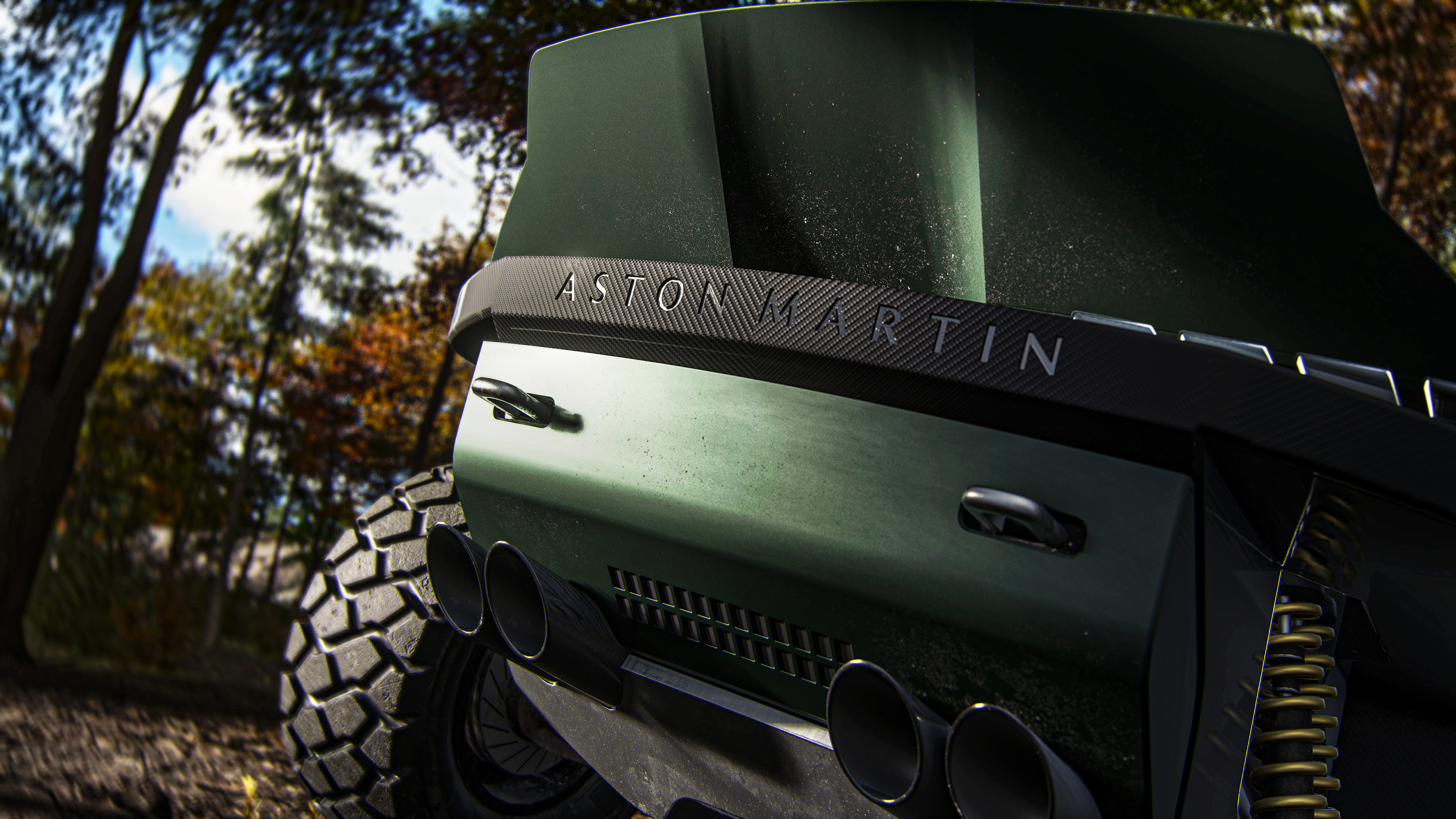 Aston Martin Dreadnought - exhaust