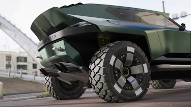 Aston Martin Dreadnought - rear detail