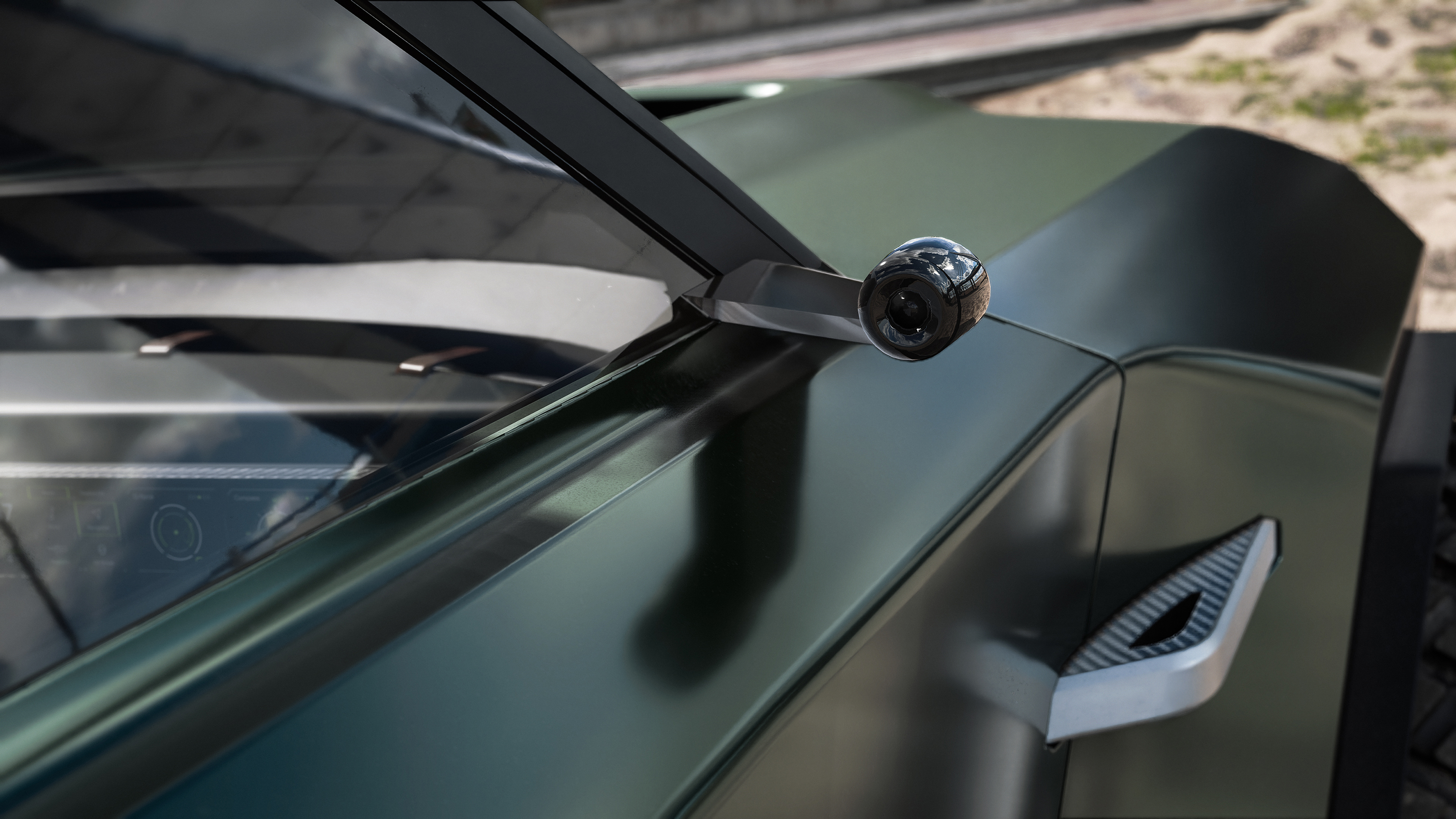 Aston Martin Dreadnought - wing-camera