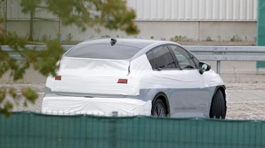 Audi A2 e-tron spy shot - rear