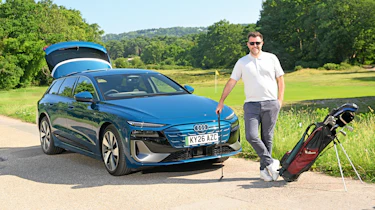 Audi A6 Avant S line e-tron Performance - golfing
