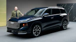 Ellis Hyde with the Audi Q9