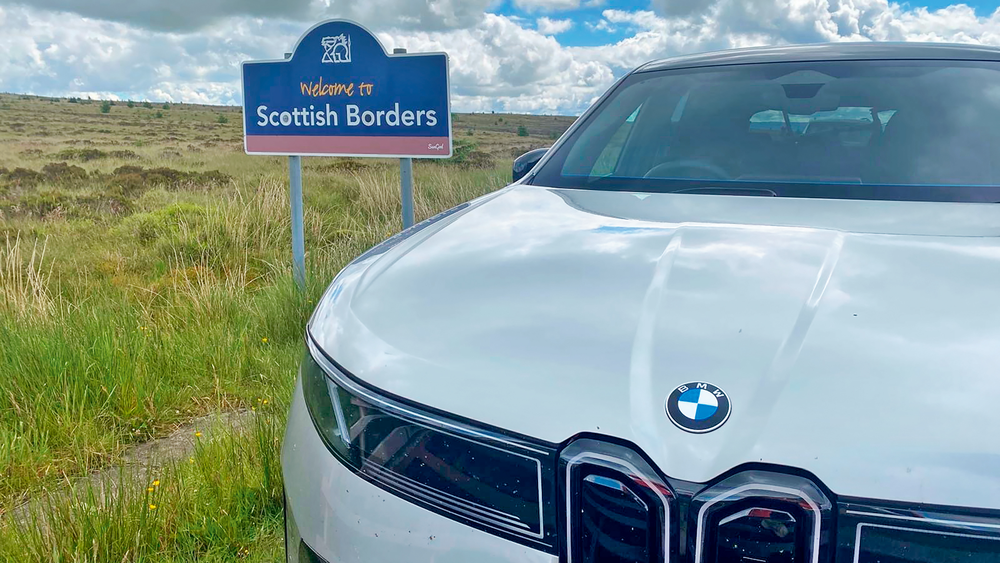 BMW iX3 long-term test - Scottish borders 