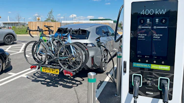 BMW iX3 long-term test - carrying bikes