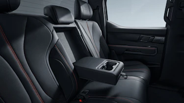 BYD Shark - rear seats