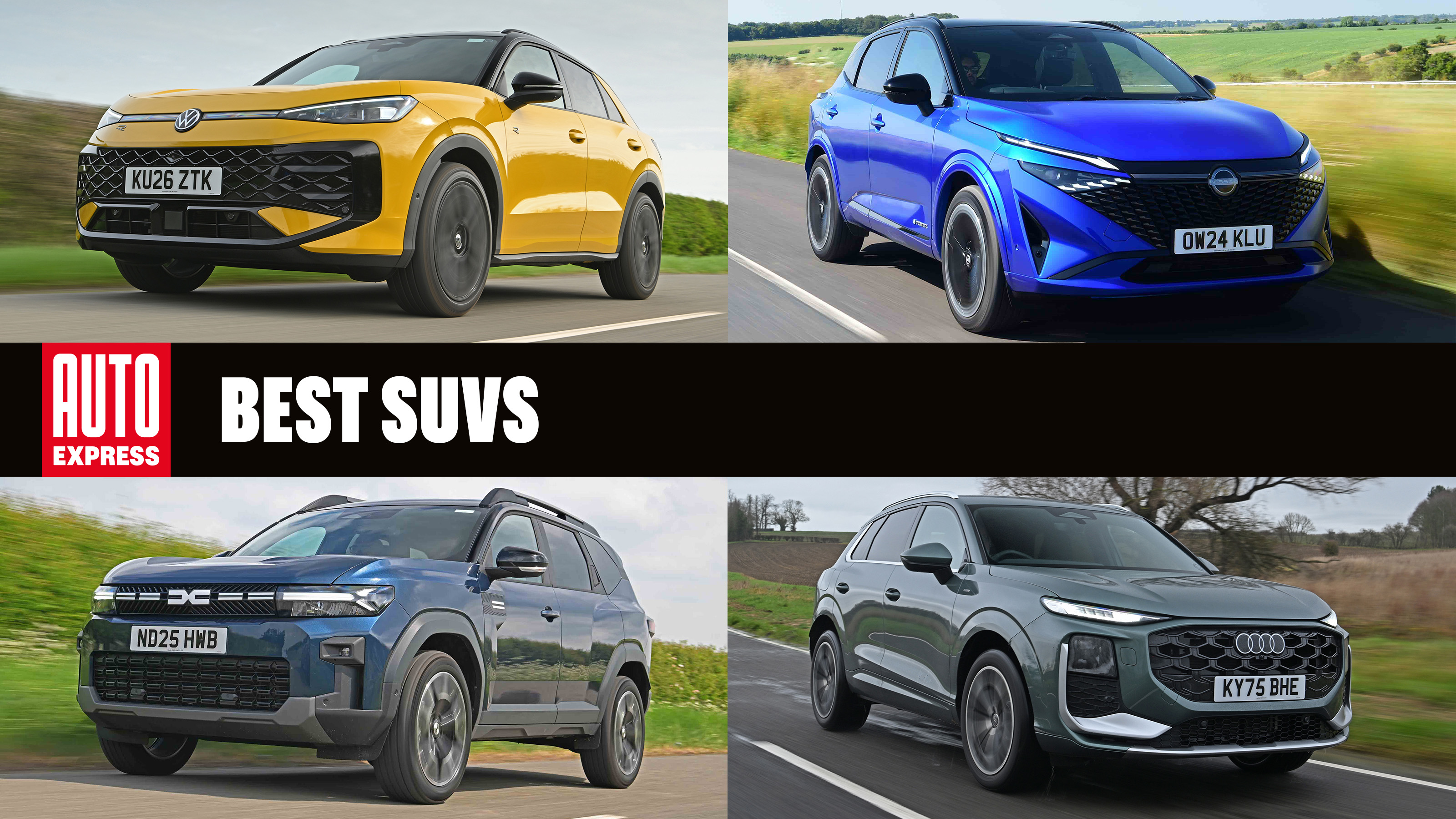 Best SUVs - header image