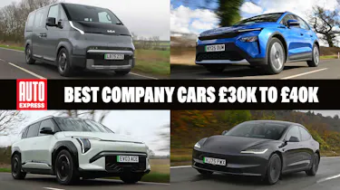 Best company cars - £30k-£40k July 2026 update, header image