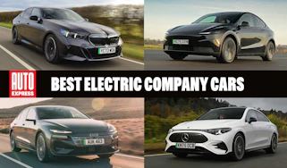 Best electric company cars - header image