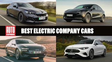 Best electric company cars - header image