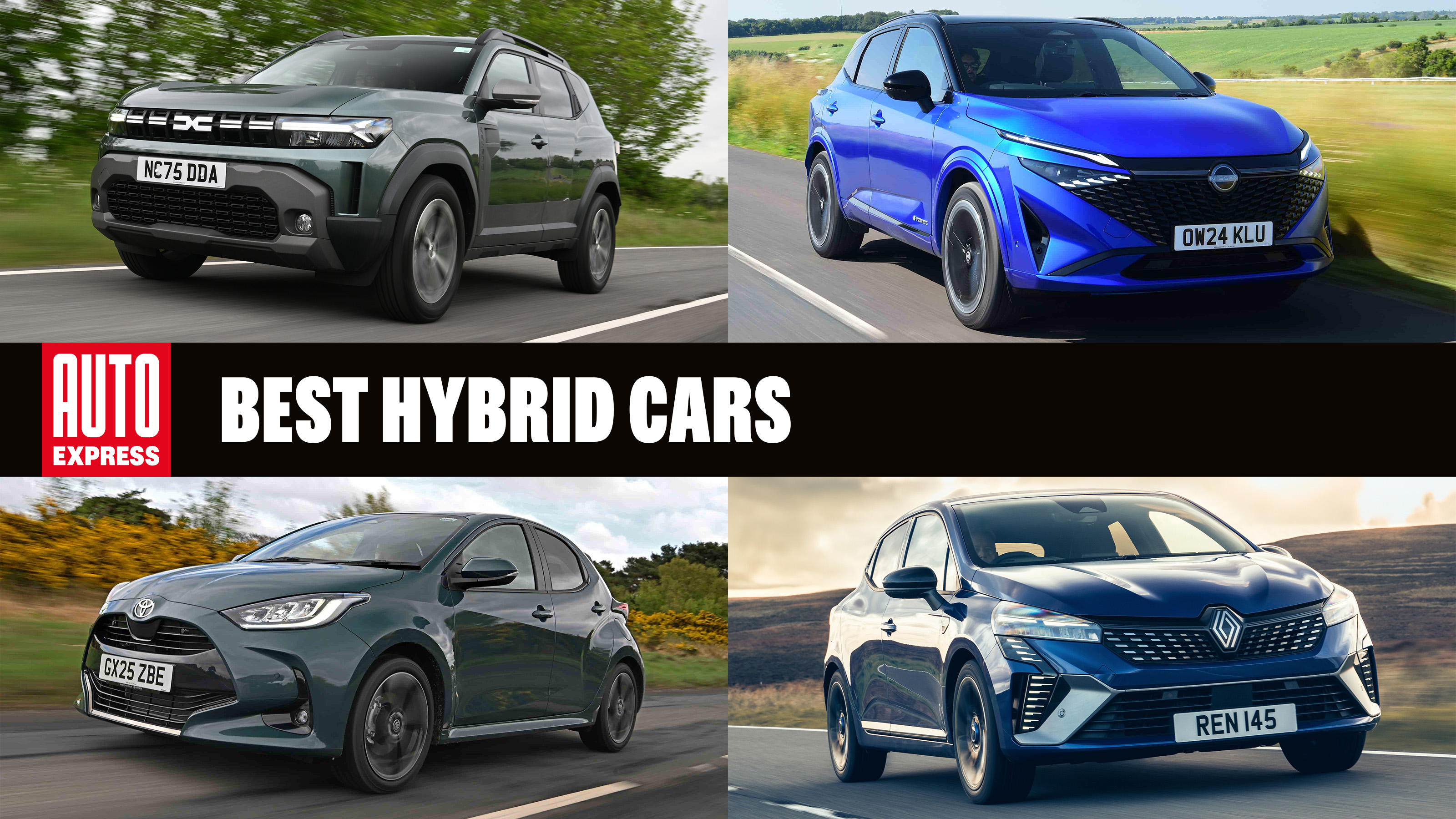 Best hybrid cars - header image