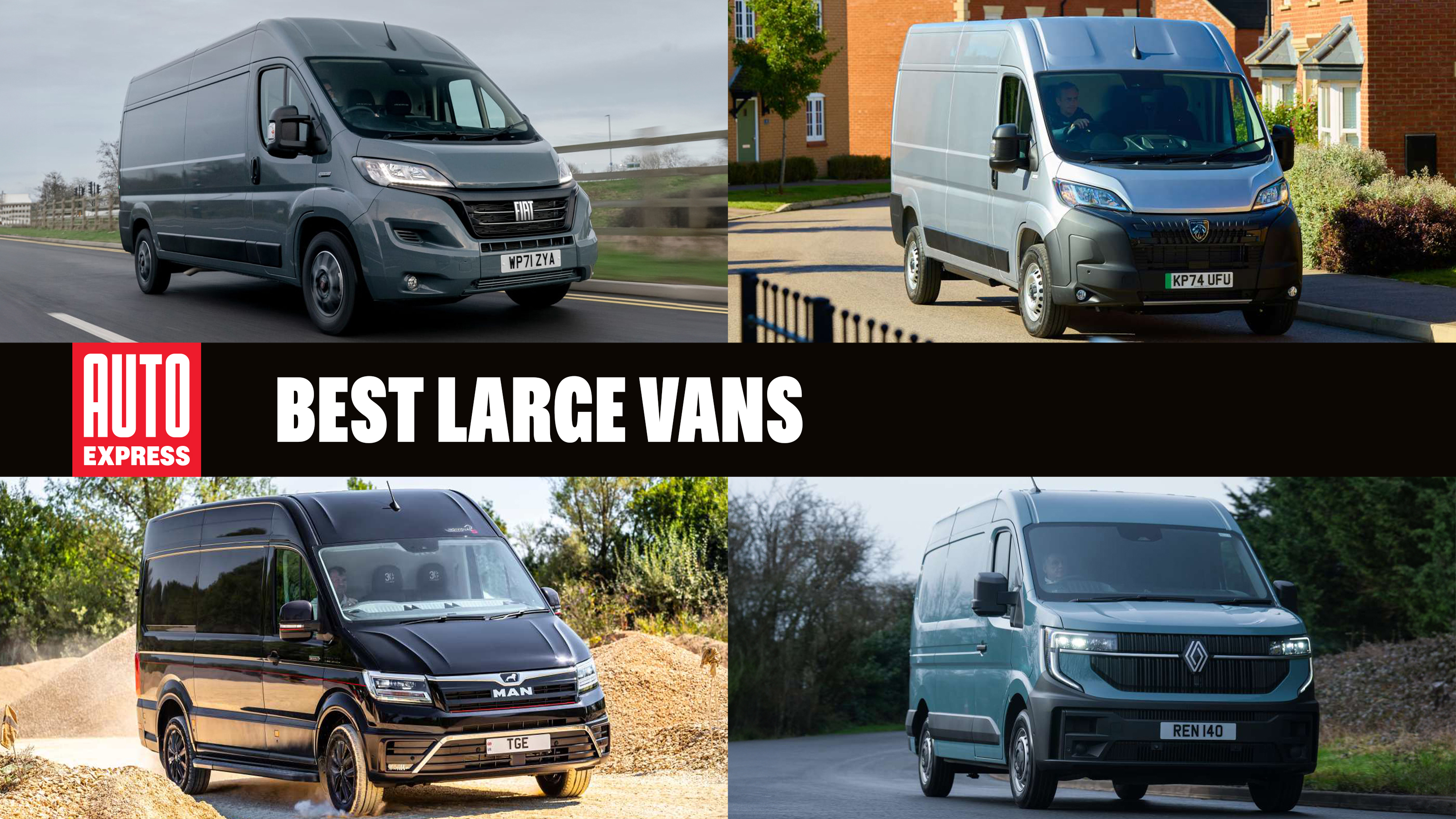 Best large vans - header image 