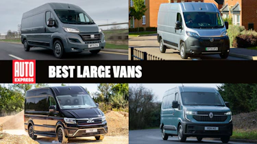 Best large vans - header image