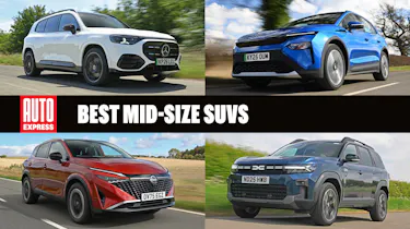 Best mid-size SUVs - header image