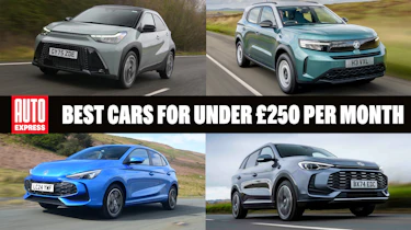 Best cars for under £250 per month - header image