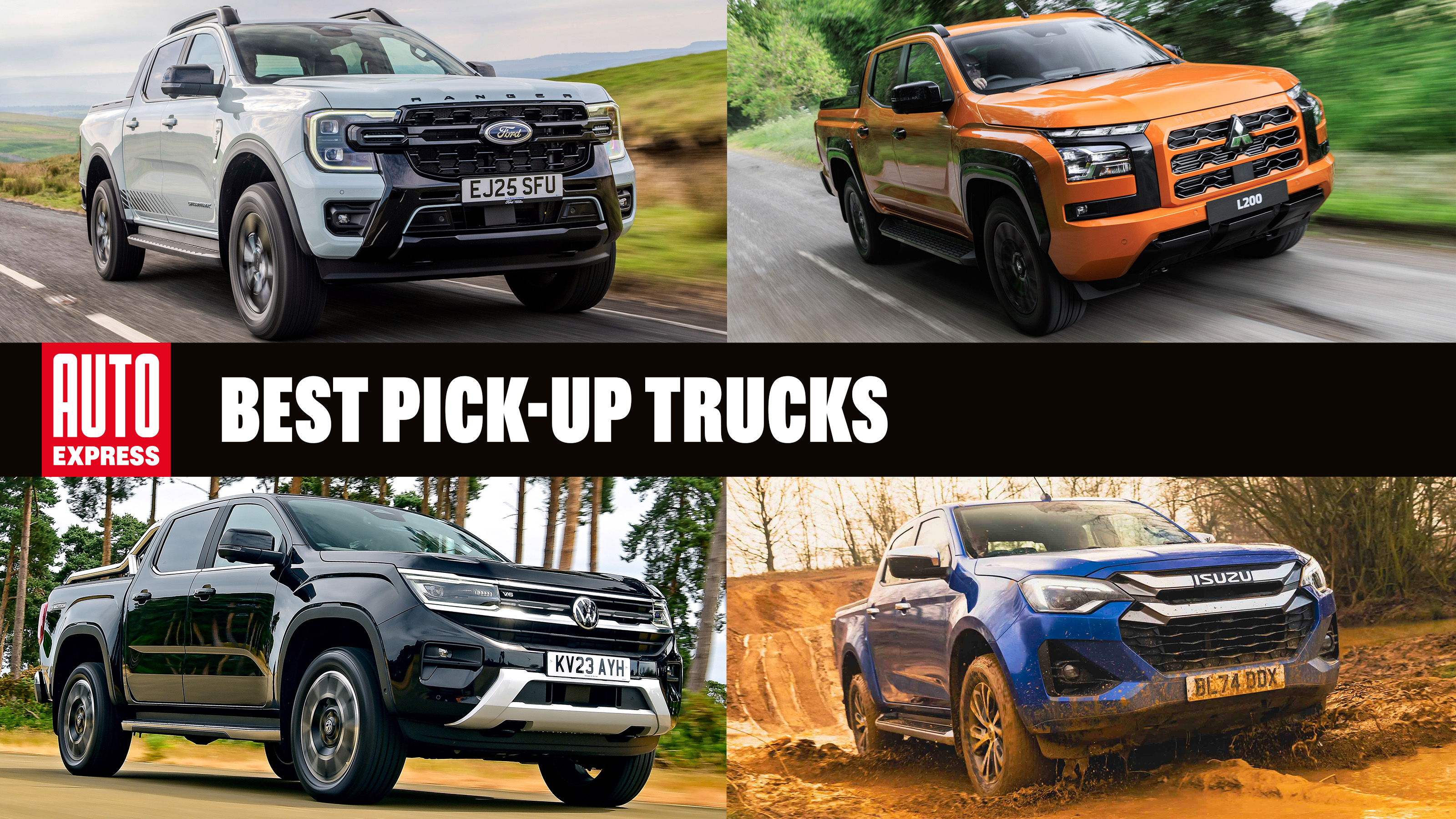 Best pick-up trucks - header image