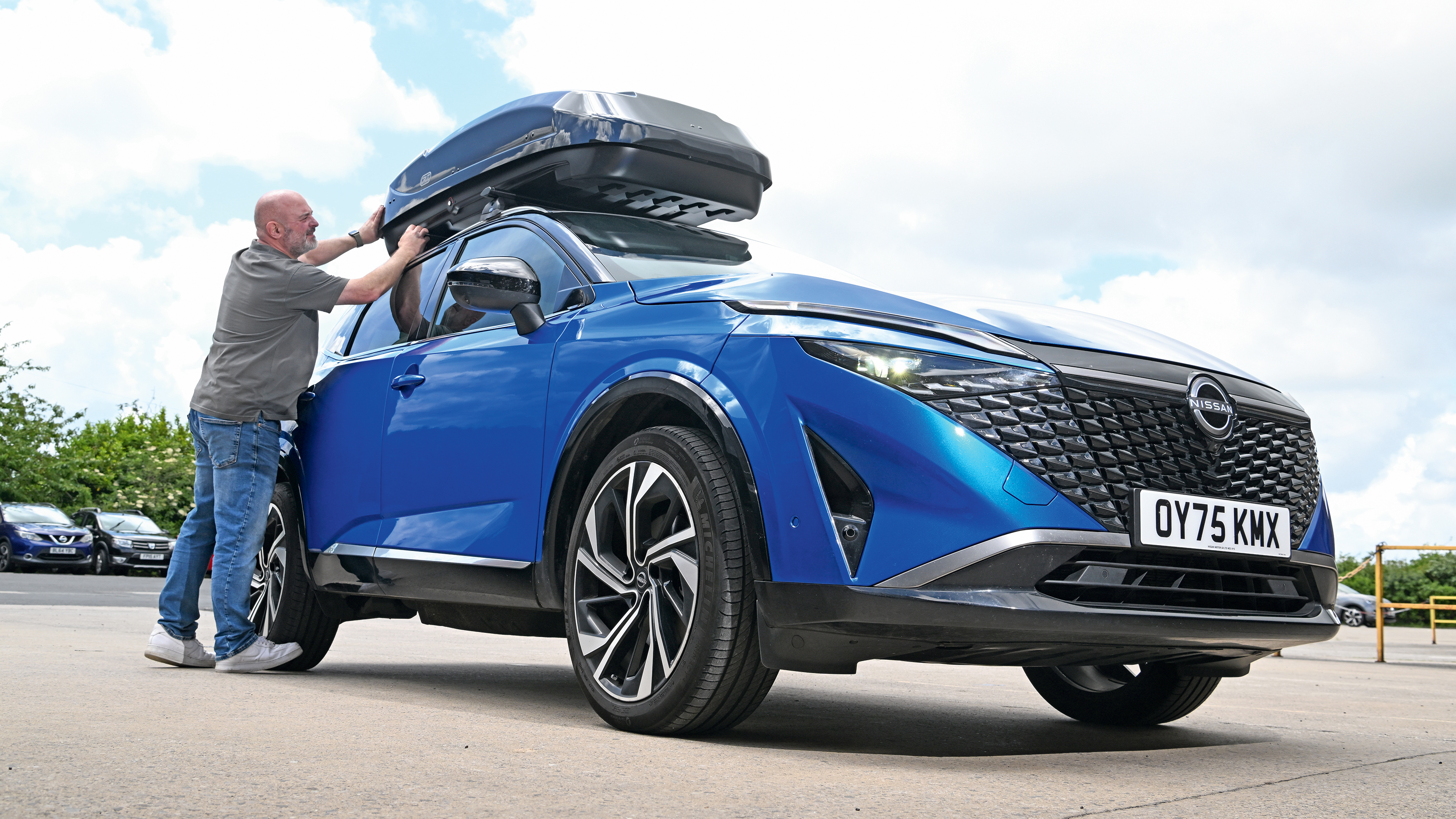 Best roof boxes 2026 - Qashqai with box