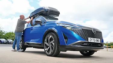 Best roof boxes 2026 - Qashqai with box