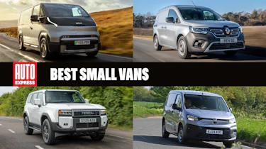 Best small vans - header image