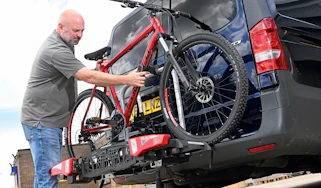 Best towbar-mounted bike racks - fitting a bike