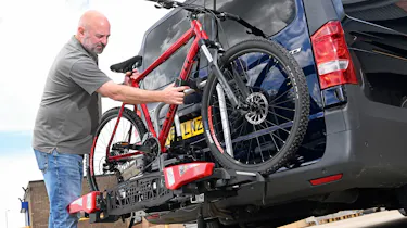 Best towbar-mounted bike racks - fitting a bike