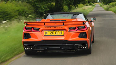 Chevrolet Corvette - rear action