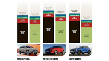 Chinese car costs - hybrids