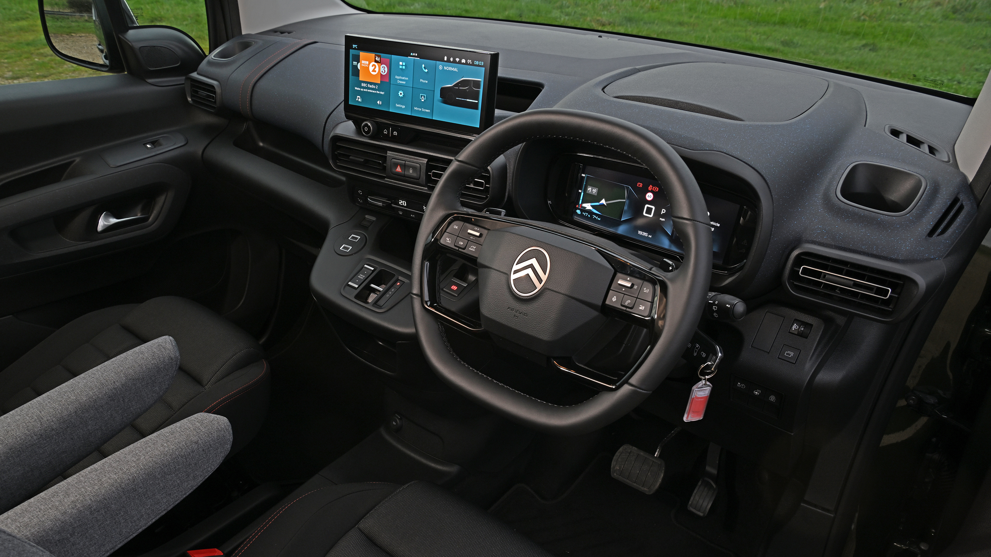 Citroen e-Berlingo - dashboard