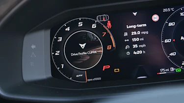 Cupra Formentor VZ5 2026 UK - dials