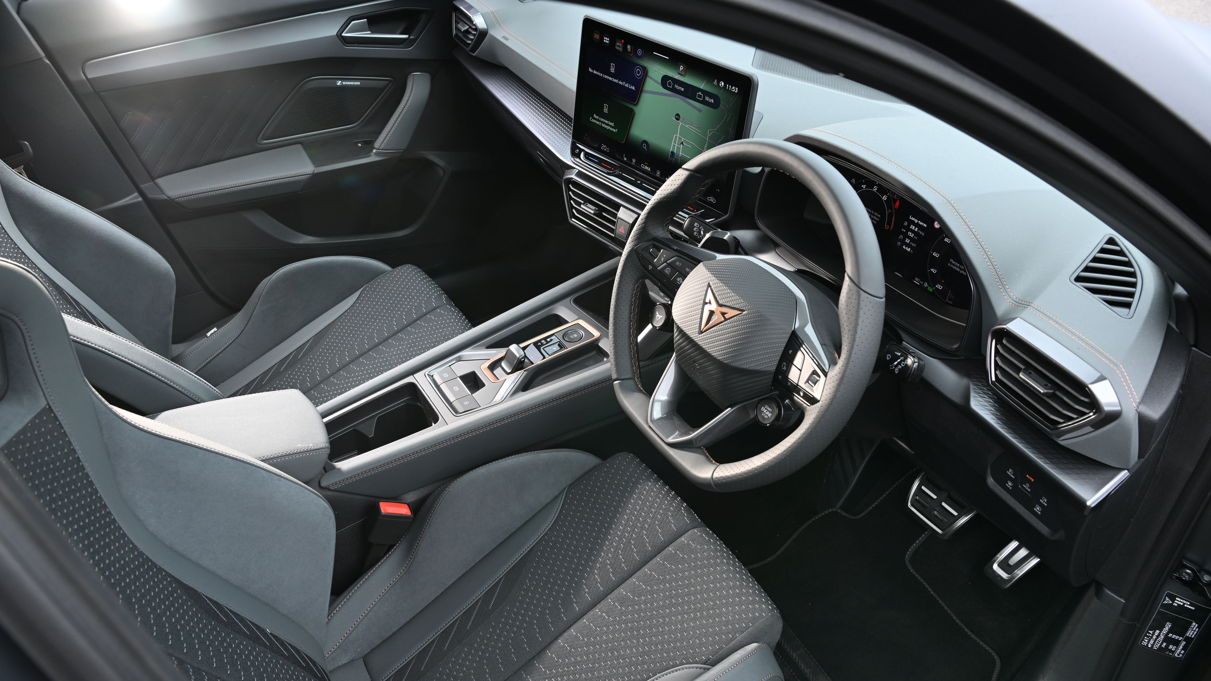Cupra Formentor VZ5 2026 UK - cabin